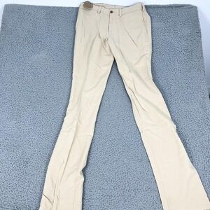 Bills Khakis Pants Mens 32x38 Beige Model 3 Trim Fit Chino Made USA Casual